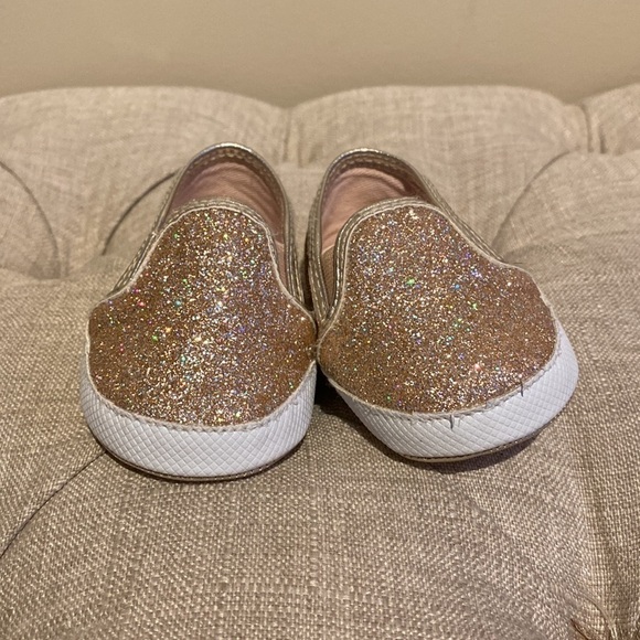 Baby shoes 2 pairs Disney shoes Minnie Mouse glittery shoes - Picture 9 of 15